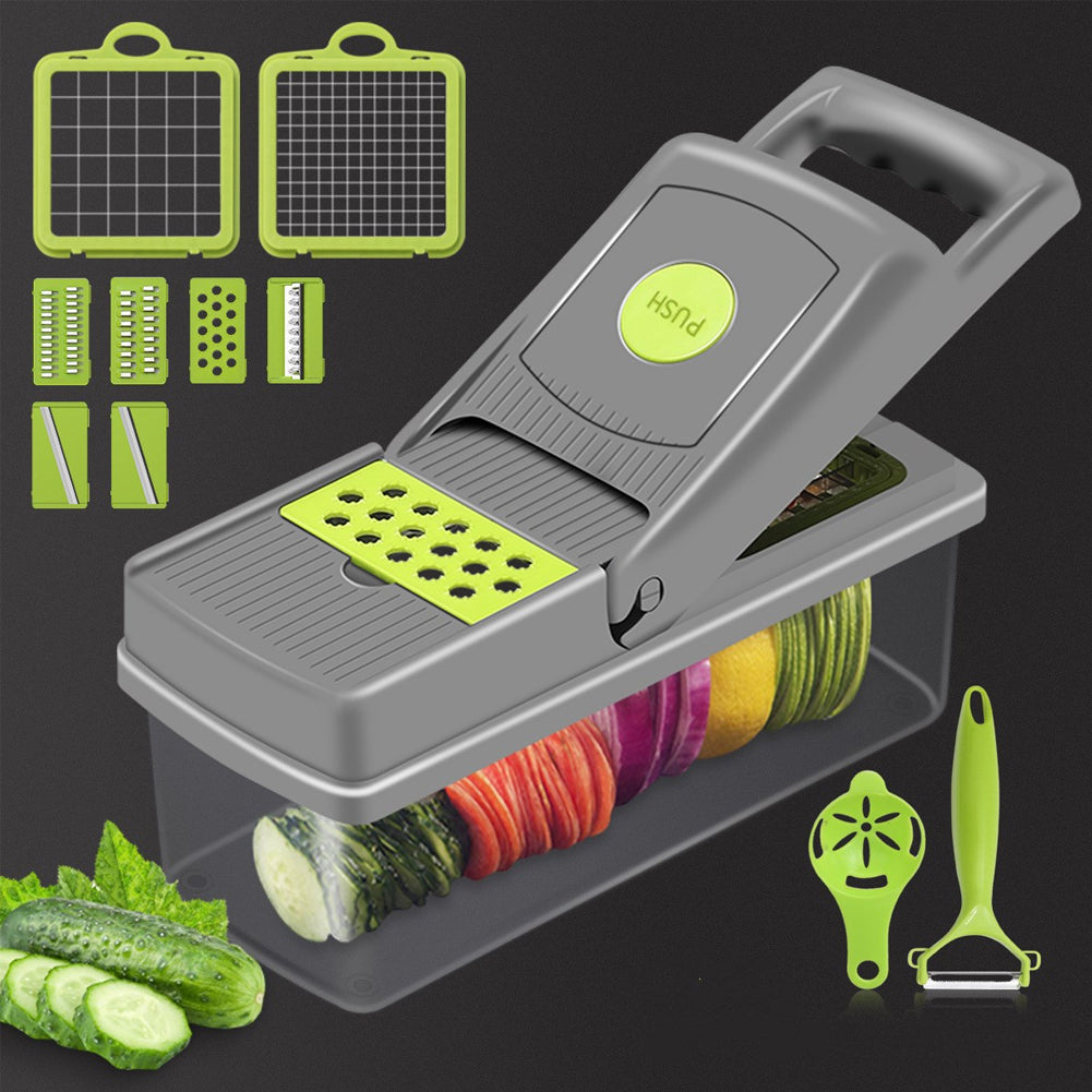 14-in-1 Vegetable Chopper & Slicer